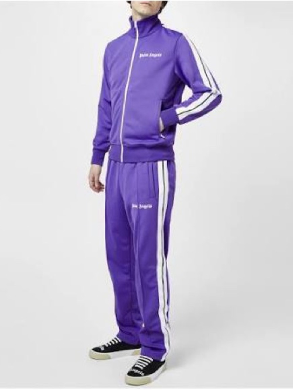 Palm Angels Purple Track Pants